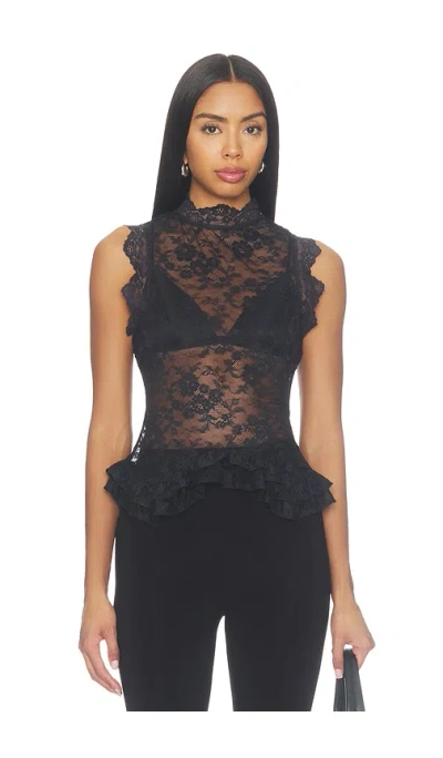 Lovers & Friends Viv Top In Black