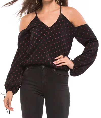 Lovers & Friends Women's Stone Top In Night/merlot In Black