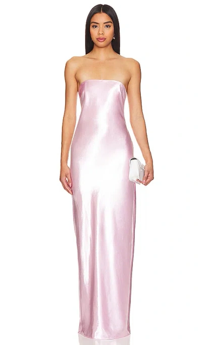 Lovers & Friends X Anja Dujakoviä Carolyn Maxi Dress In Light Pink