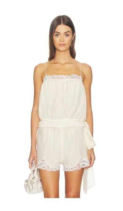 Lovers & Friends X Emma Rose Clover Top In White
