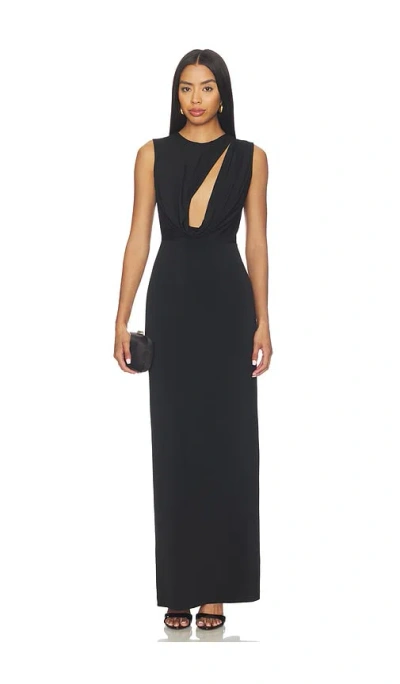 Lovers & Friends X Emma Rose Josephine Maxi Dress In Black