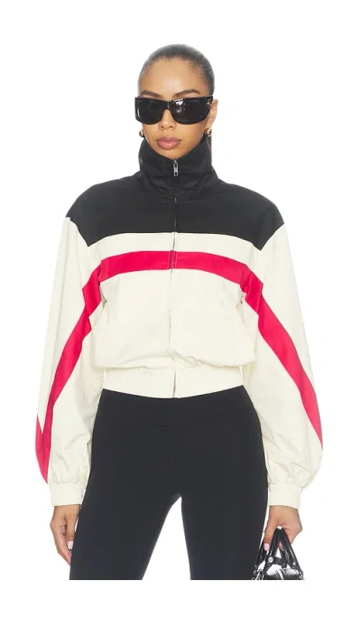 Lovers & Friends X Hannah Lizzy Nora Rider Jacket In Multi