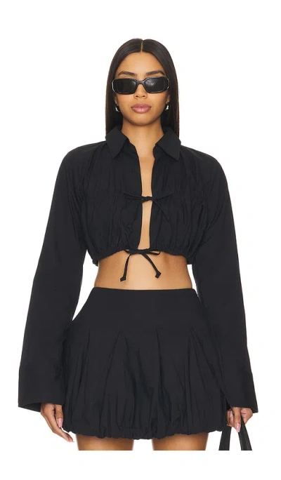 Lovers & Friends X Maggie Macdonald Valerie Top In Black