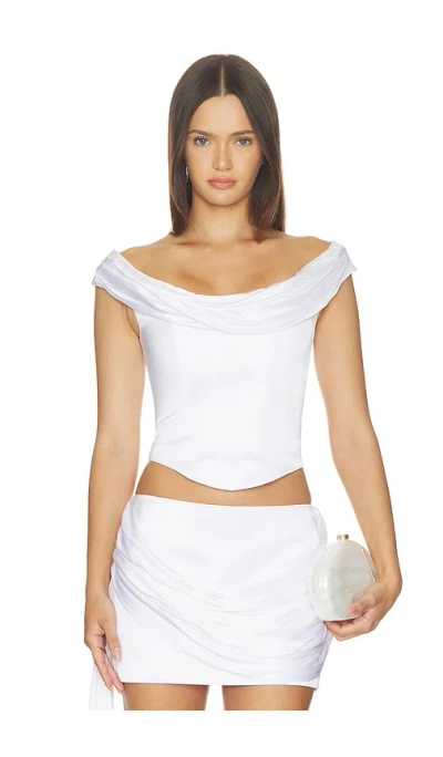 Lovers & Friends X Revolve Rosalie Top In White