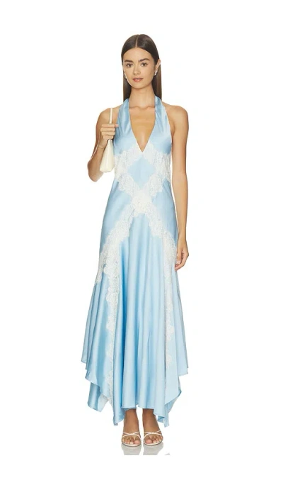 Lovers & Friends Zari Maxi Dress In Purple