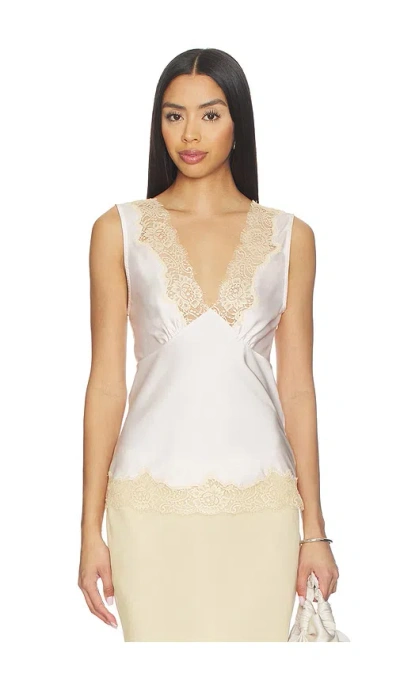 Lovers & Friends Zari Top In White