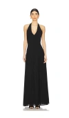 Lovers & Friends Alyssa Gown In Black