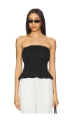 Lovers & Friends Angela Top In Black