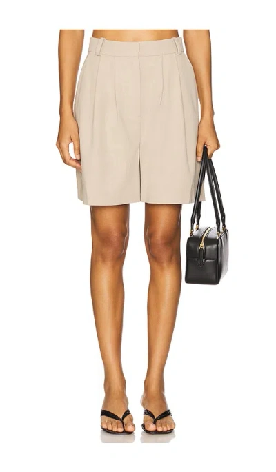 Lovers & Friends Aria Short In Taupe Neutral