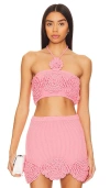 LOVERS & FRIENDS ASHBY CROCHET TOP