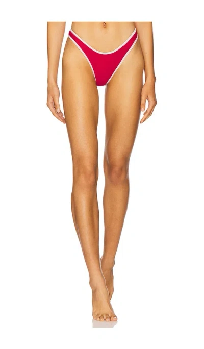 Lovers & Friends Ayo Bottom In Red & Pink