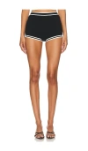 Lovers & Friends Azariah Short In Black