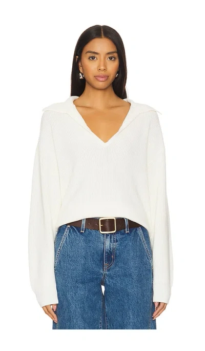 Lovers & Friends Strick Blakely In Ivory