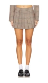 Lovers & Friends Bonnie Skirt In Tan