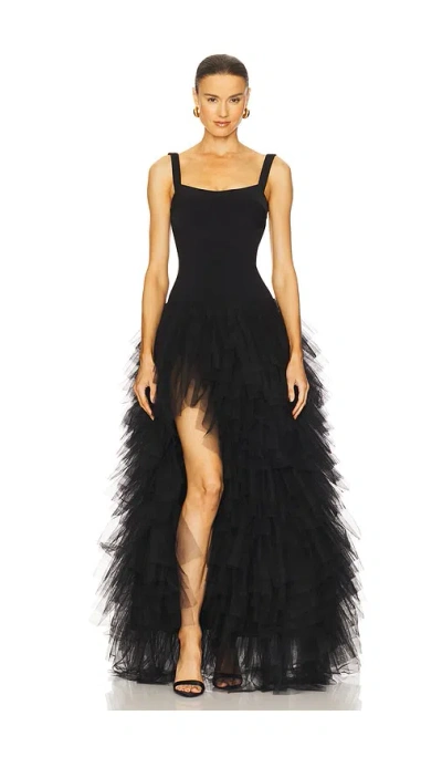 Lovers & Friends Bowie Gown In 黑色