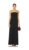 Lovers & Friends Callie Maxi Dress In 黑色