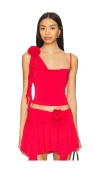 Lovers & Friends Casey Top In 红色