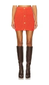 Lovers & Friends Christa Mini Skirt In 레드