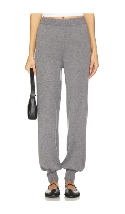 Lovers & Friends Cordella Knit Pants In Grey