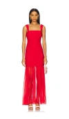 Lovers & Friends Danielle Gown In Red
