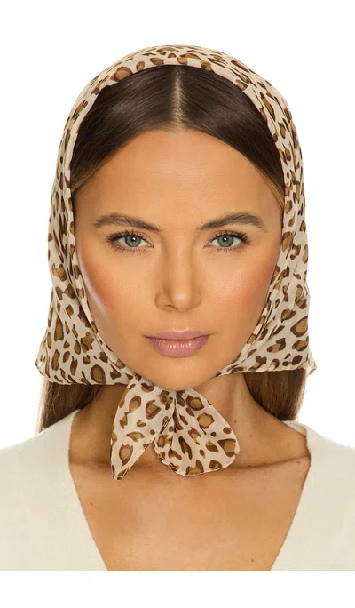 Lovers & Friends Elide Scarf In Leopard