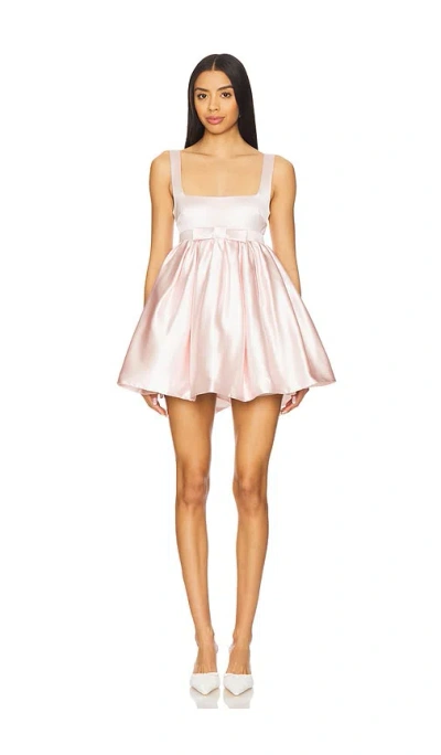 Lovers & Friends Elizabeth Mini Dress In 浅粉红