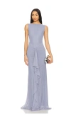 Lovers & Friends Ellie Maxi Dress In 暗蓝色