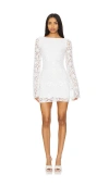 Lovers & Friends Eloise Embellished Mini Dress In 화이트