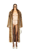 Lovers & Friends Ernie Coat In Brown