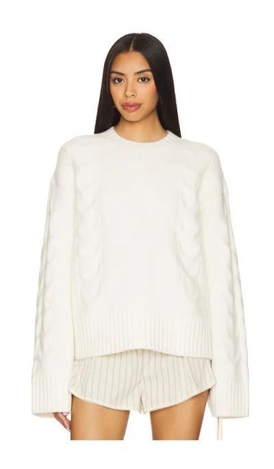 Lovers & Friends Everlee Sweater In 象牙白