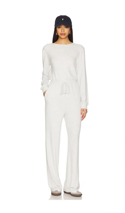 Lovers & Friends Faye Jumpsuit In 麻灰色
