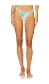 Lovers & Friends Feel Good Bottom In Soft Aqua