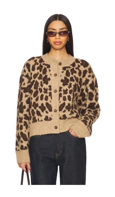 Lovers & Friends Florent Cardigan In 豹纹