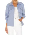 Lovers & Friends Frankie Jacket In Baby Blue In Blue