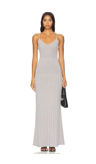 Lovers & Friends Glora Maxi Dress In 그레이