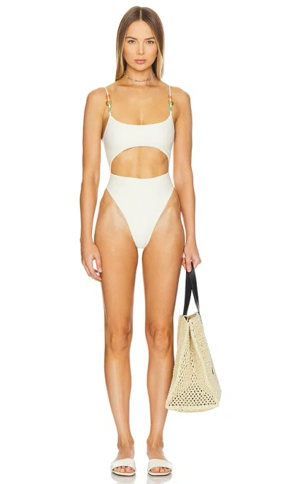 Lovers & Friends Good Time One Piece In Ivory