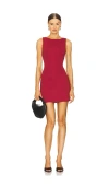 Lovers & Friends Harper Mini Dress In Burgundy