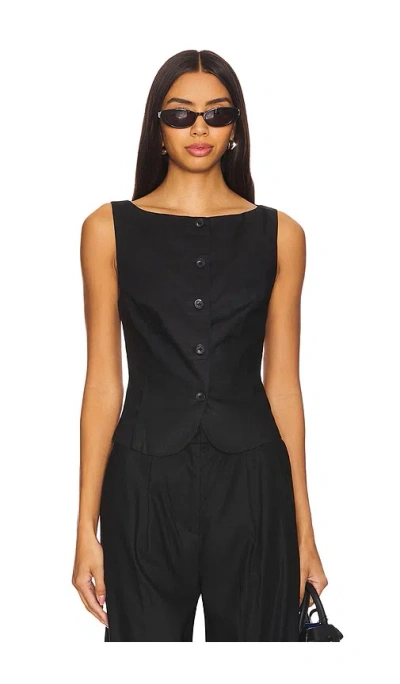 Lovers & Friends Jackie Top In Black