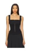 Lovers & Friends Jetty Top In Black