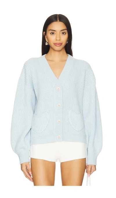 Lovers & Friends Joelle Cardigan In 浅天蓝色