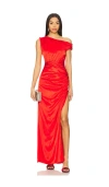Lovers & Friends Johanna Gown In 红色