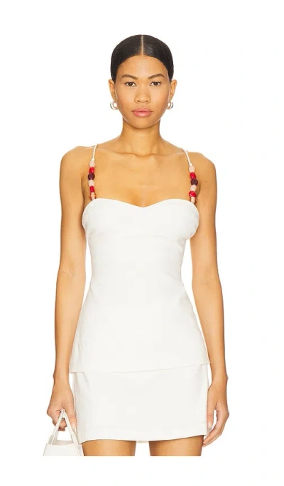 Lovers & Friends Jolene Top In White