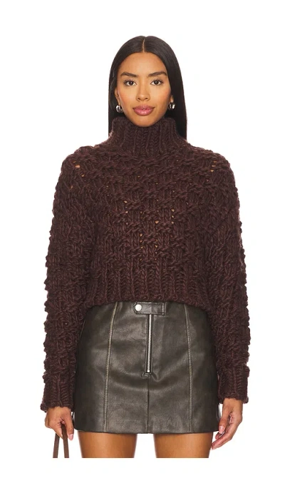 Lovers & Friends Strick Jolene In Chocolate
