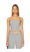 Lovers & Friends Jones Top In Gray