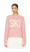 Lovers & Friends Jovelle Ski Sweater In 粉色