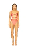 Lovers & Friends Kailani One Piece In Coral