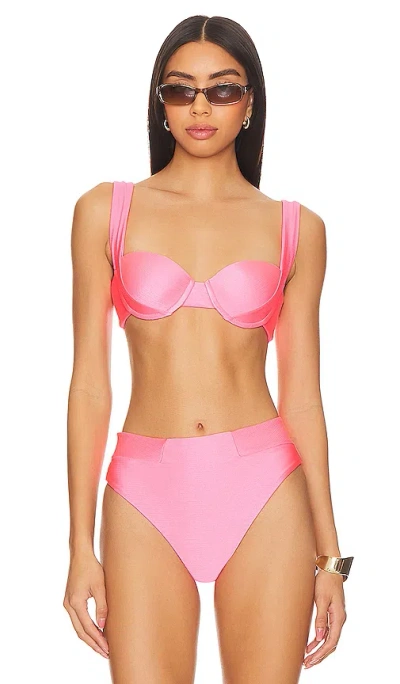 Lovers & Friends Karina Top In Candy Pink