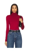 Shop Lovers & Friends Katie Turtleneck In Dark Red