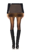 Lovers & Friends X Emma Rose Kiely Skirt In 브라운