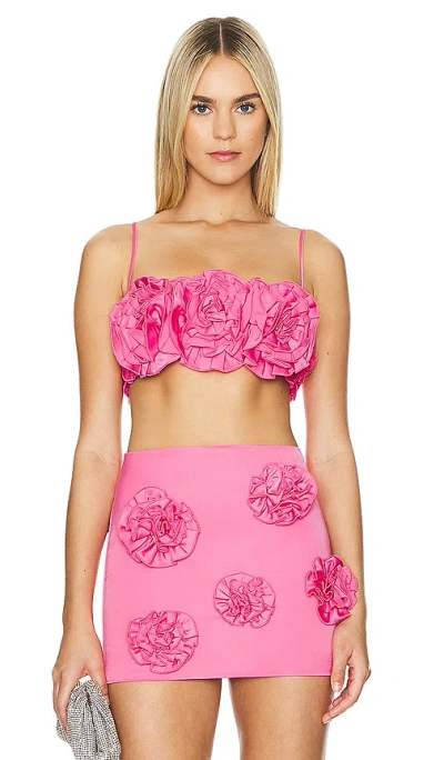 Lovers & Friends Kirylam Top In Hot Pink